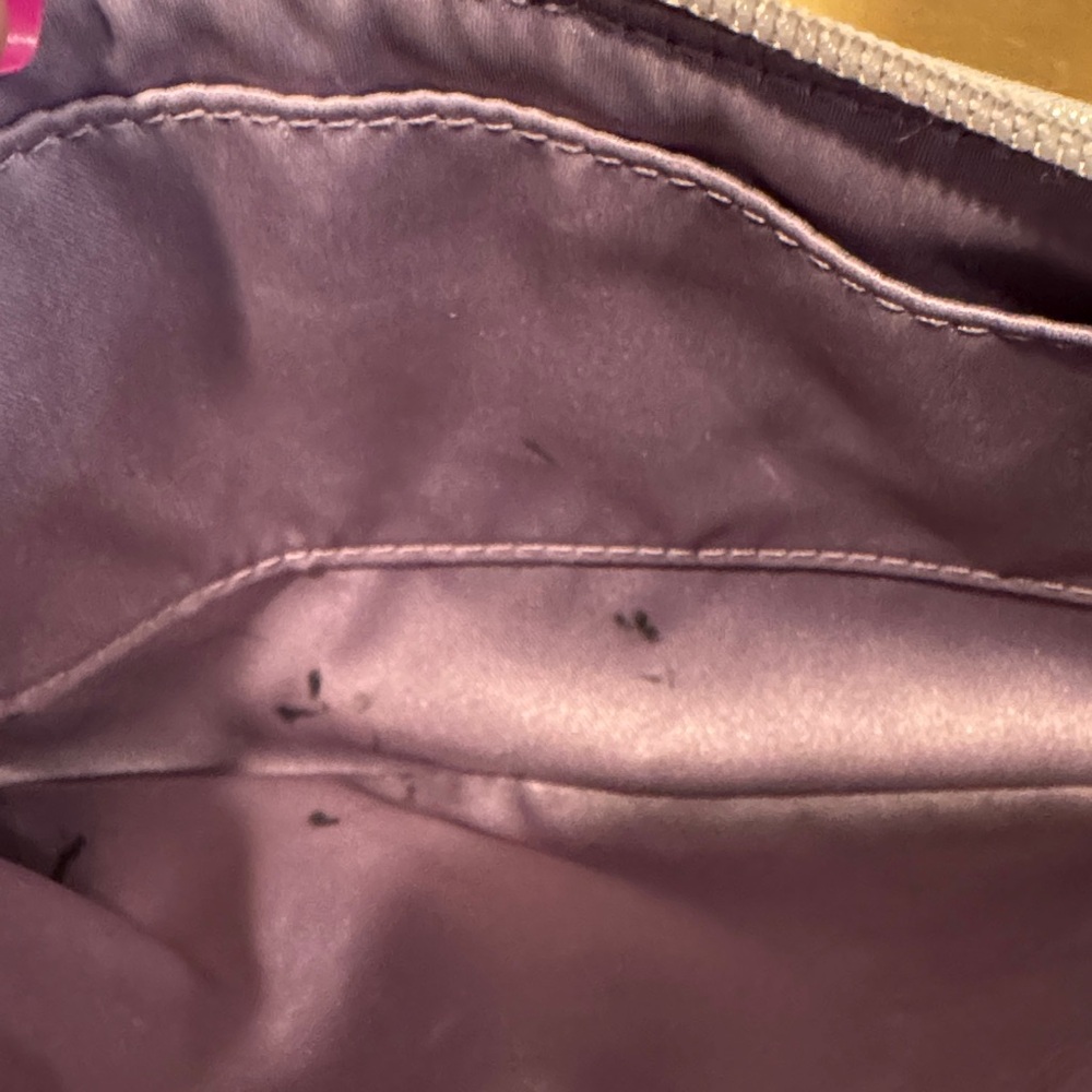 Coach Beige Embossed Wristlet - Picture 6 of 6